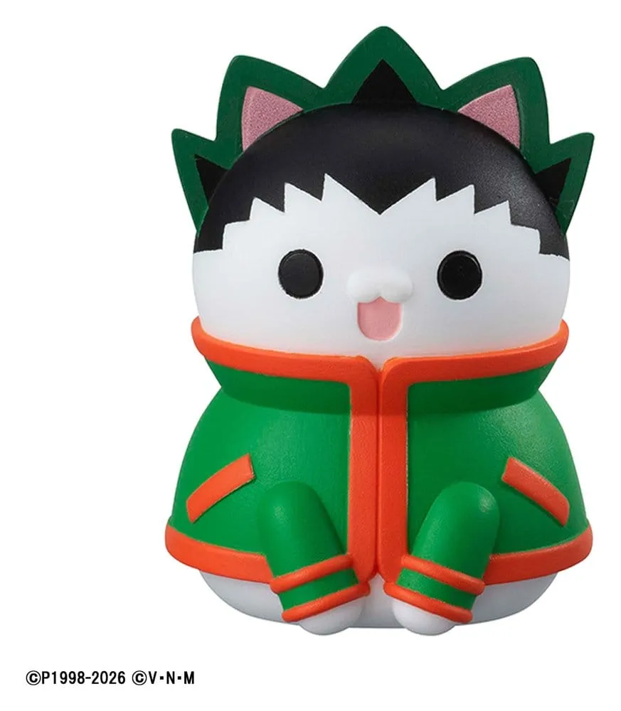 Hunter x Hunter Mega Cat Project Mini Figures Nyanter x Nyanter Hunter x Cat 3 cm Blind Box Assortment (8)